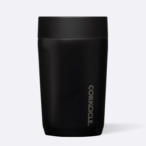🆕 Corkcicle Matte Black Commuter Cup 9oz